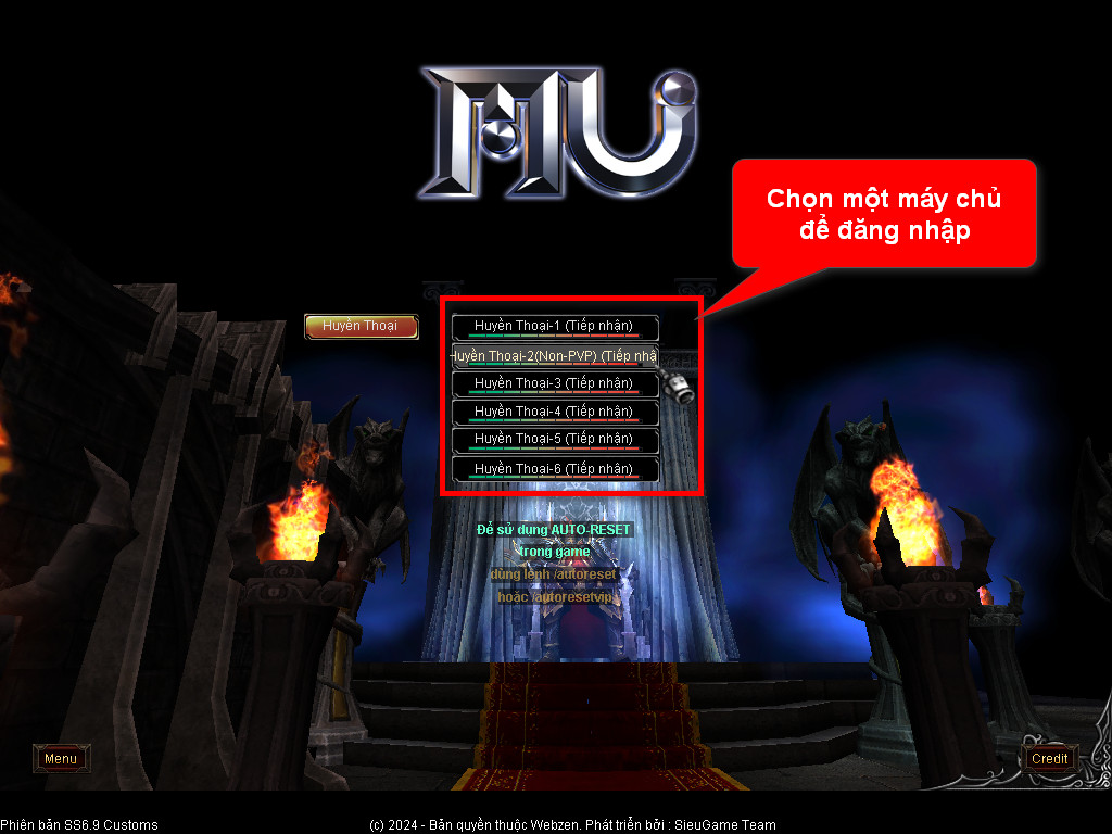 Chức năng chính của Game MU Thái Dương